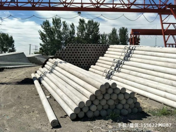 孙吴190*10米非预应力水泥电线杆